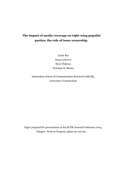 The impact of media coverage on right