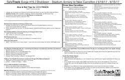 Detailed bus information