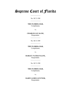 SC13-388 Opinion - Florida Supreme Court