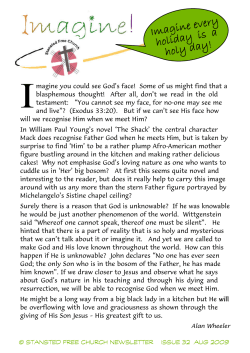 Aug - stansted free church