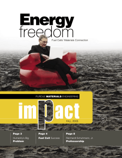 PURDUE MSE IMPACT.indd - Purdue Engineering