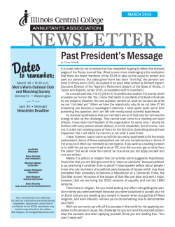 ANNUITANTS ASSOCIATION - Illinois Central College