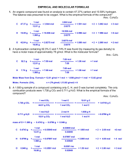 CHEM 60 - El Camino College