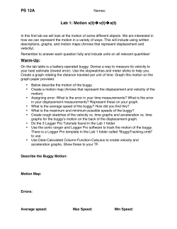Lab 1 - Instructional Physics Lab