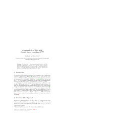 Cryptanalysis of RSA with Private Key d Less than N0.292