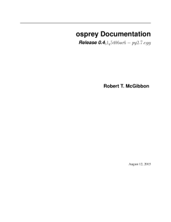 osprey Documentation