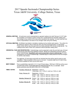 2017 Speedo Sectionals Championship Series