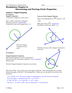 Discovering and Proving Circle Properties