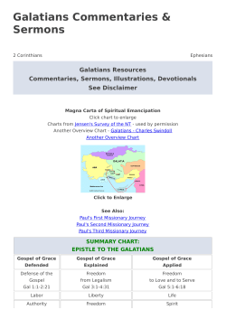 Commentary Galatians