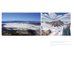 City of Steamboat Springs Cultural Heritage Interpretive Plan