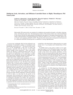 Multigram Scale, Solventless, and Diffusion-Controlled