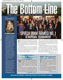SPEECH TEAM RANKED NO. 1
