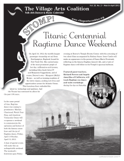 Titanic Centennial Ragtime Dance Weekend
