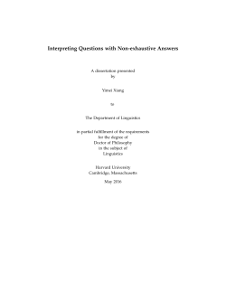 Interpreting Questions with Non-exhaustive Answers