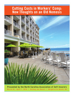 Cutting Costs in Workers` Comp: New Thoughts