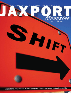 The Shift To JAXPORT