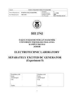 fakulti kejuruteraan elektrik - FKE