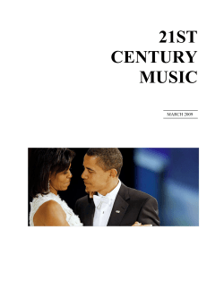 March - 21st Century Music