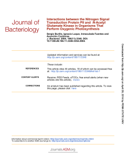 Perform Oxygenic Photosynthesis Glutamate Kinase in Organisms