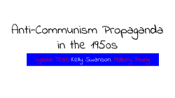 Anti-Communism Propaganda in the 1950s