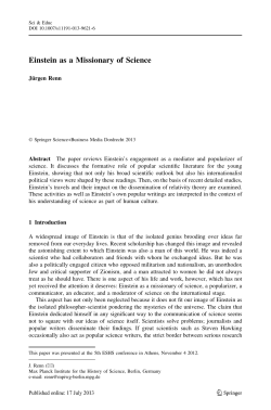 - Max Planck Institute for the History of Science