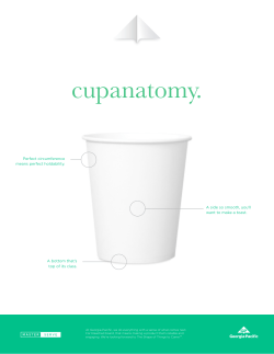 our Masterserve&trade; Cupstock Typical Properties Sheet