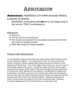 Assonance