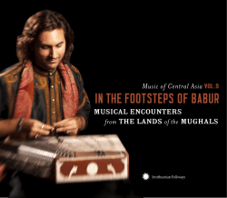 IN THE FOOTSTEPS OF BABUR