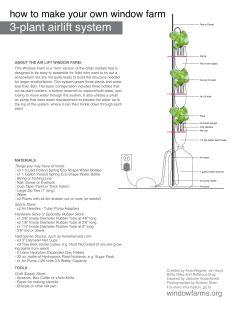 3-plant airlift system - United Diversity