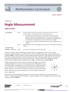 Angle Measurement