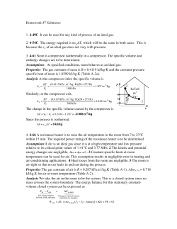 1. 4-49C It can be used for any kind of process of an ideal gas. 2. 4