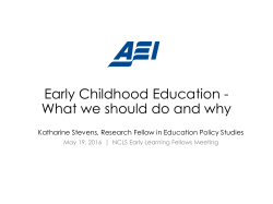 Presentation - National Conference of State Legislatures