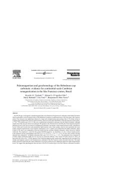 Paleomagnetism and geochronology of the Bebedouro cap