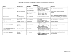 Semester I - Pasco County Schools
