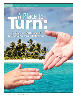 Concerned CPA Network - March April 2007