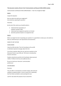 Page 1 of 90 This document contains all text in the 5 Communication