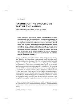 enemies of the wholesome part of the nation