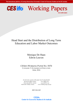 CESifo Working Paper no. 5870