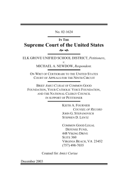 Few people today grasp how novel and progressive our notion of