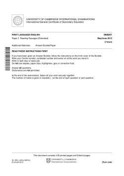 university of cambridge international