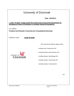 Problems and Results in Discrete and Computational Geometry