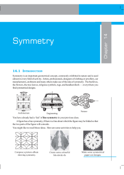Symmetry - Mywayteaching