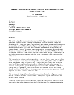 History through a Literary Lens