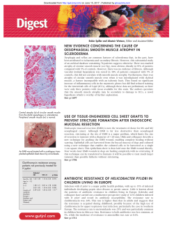 new evidence concerning the cause of oesophageal smooth muscle