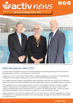 Activ News Autumn 2016