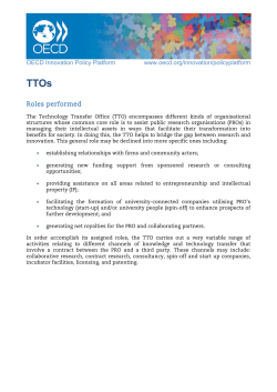 Roles performed