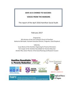 Give Us A Chance to Succeed: Voices from the