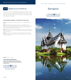 Bangkok - Uniworld