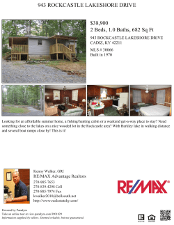 943 ROCKCASTLE LAKESHORE DRIVE $38900 2 Beds