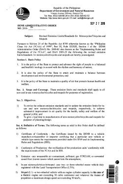 - Air Quality Management Section